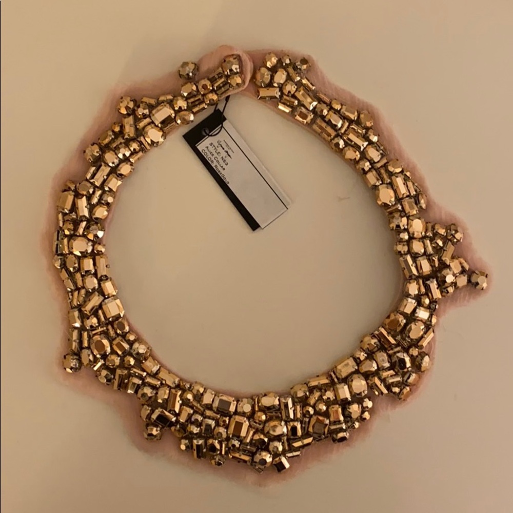 Mignonne Gavigan Alice Collar in Rose Gold NWT